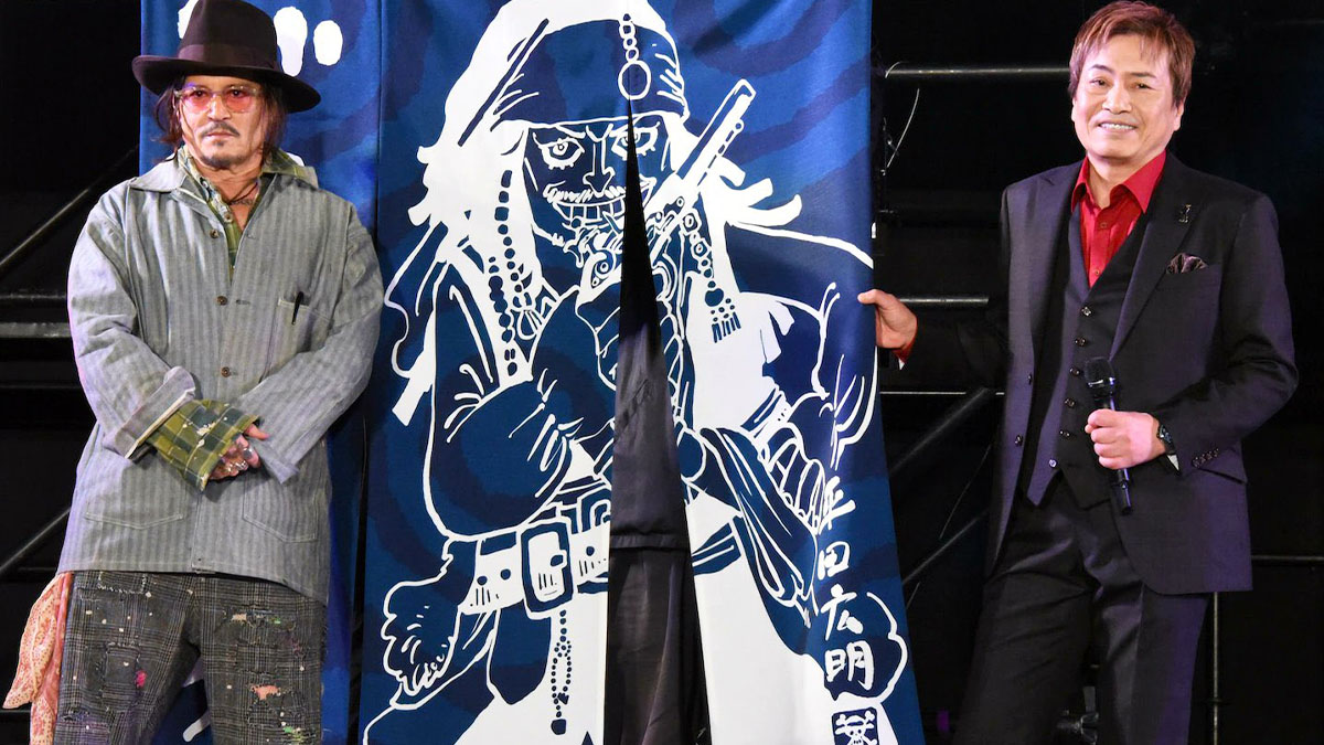 Johnny Depp as Captain Jack Sparrow Johnny Depp as Captain Jack Sparrow