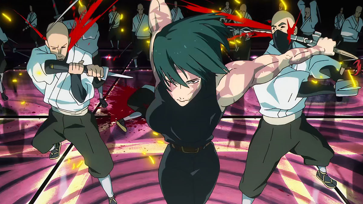 Maki stepping into monochrome action against the Kukuru Unit