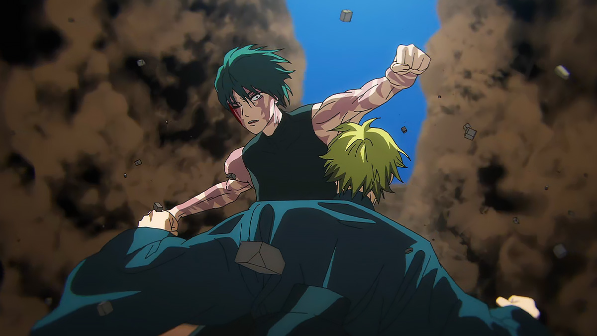 Maki vs Naoya high-speed sequence